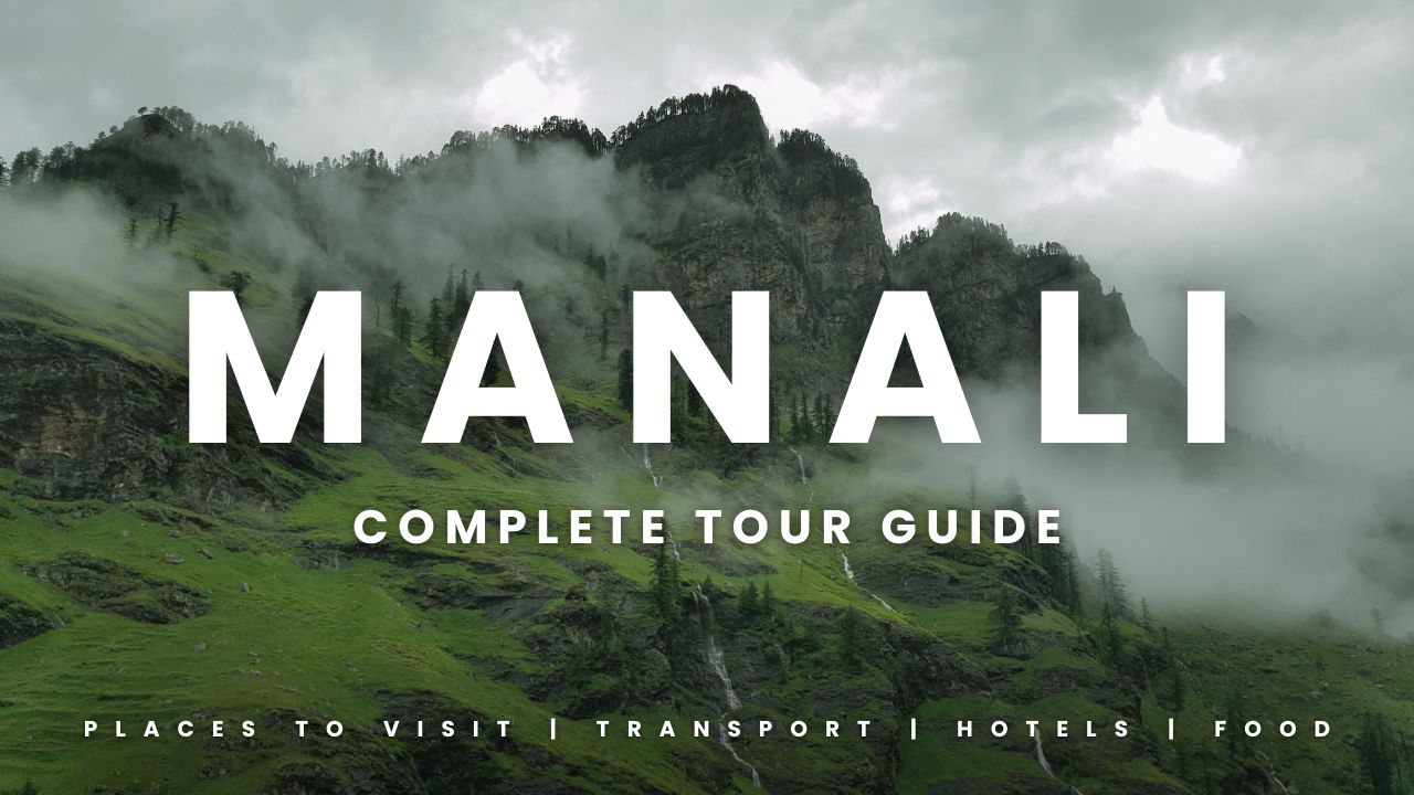 Minimal Aesthetic Manali Tourism YouTube thumbnail